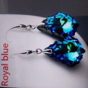 S925 Royal Blue Earrings